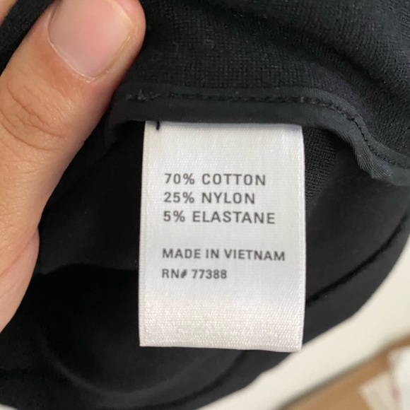 Madewell Abroad Dress black with stripe side panel - Picture 9 of 9